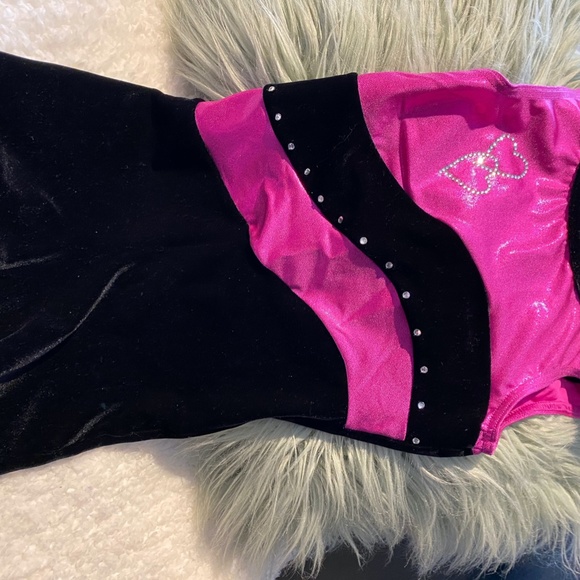 Girls Gymnastics Body Suit - Picture 2 of 4
